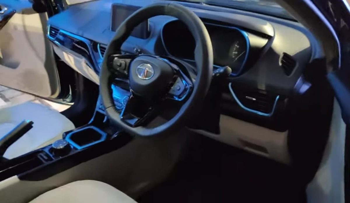 Tata Nexon EV interior image , tata Electric Car