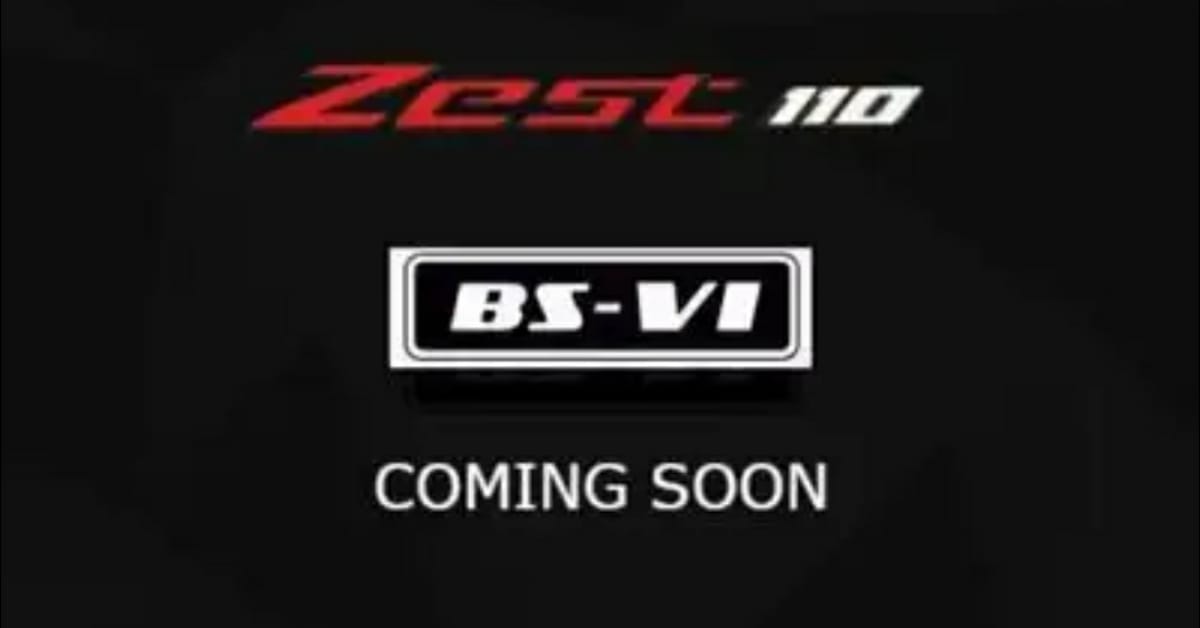 TVS is going to launch its Scotty Zest 110 with BS6 Emission Norms, Teaser launched in april 2020.
