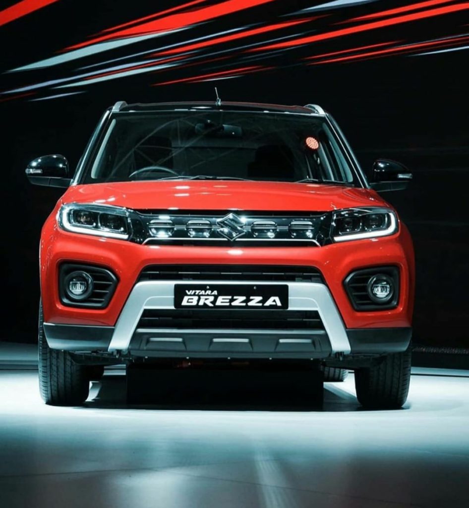 All-New Vitara Brezza Equipped with Dual function LED DRLs