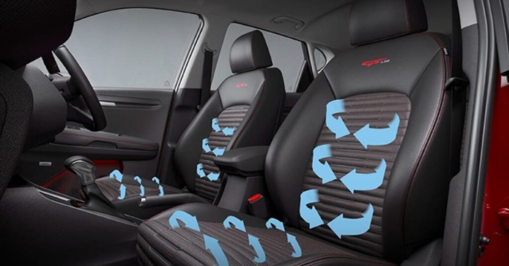 All-New Kia Sonet ventilated Seats