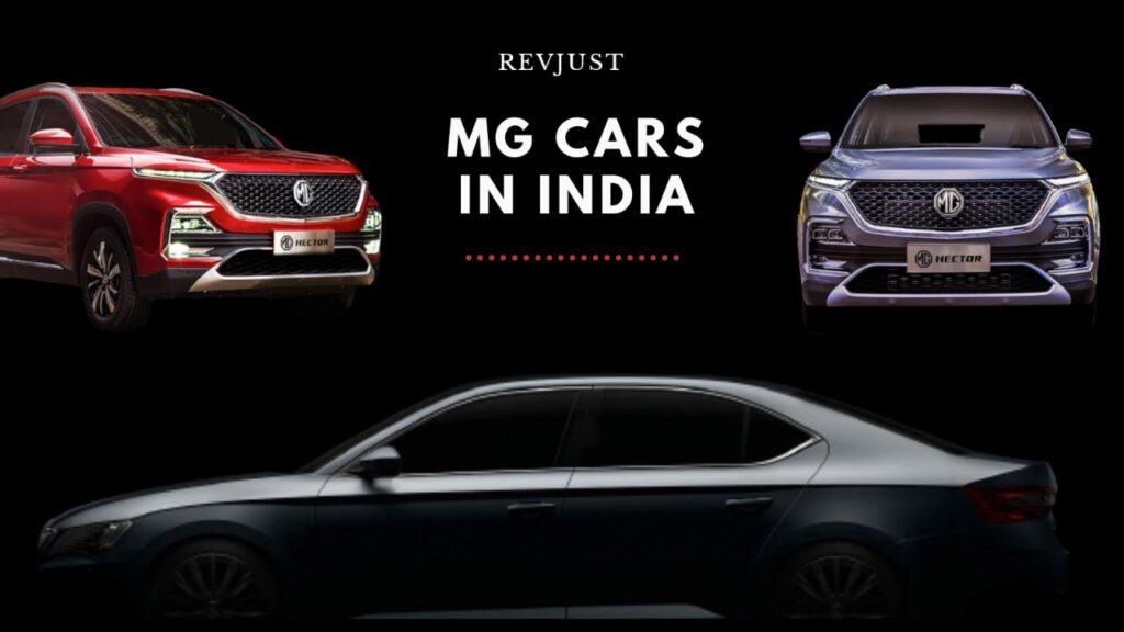 MG Motors Cars in India