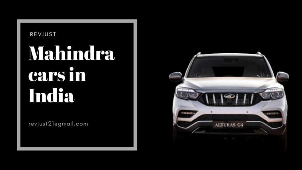 Mahindra Cars in India